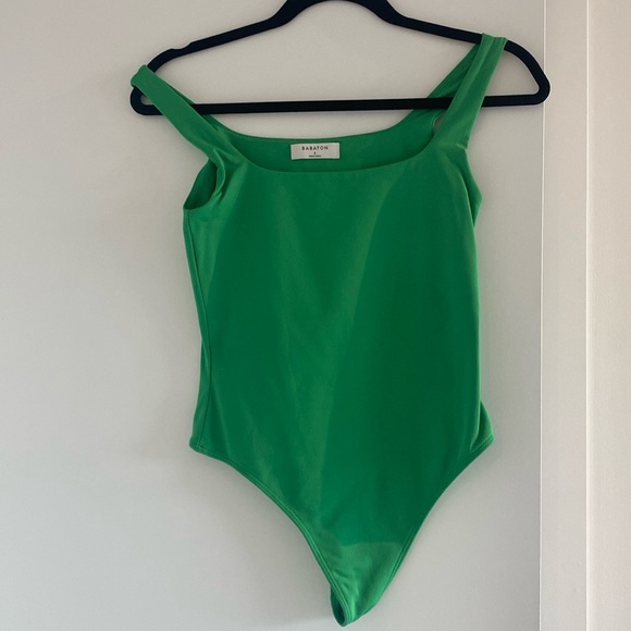 Aritzia babaton green contour bodysuit - Picture 2 of 3